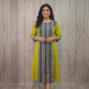 Women's one-piece Dress (Bile & Blue)
